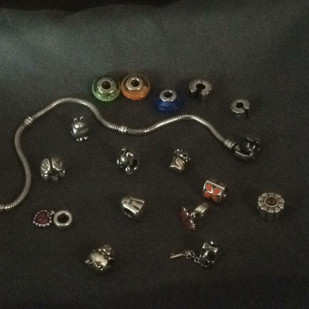 Pandora beads and clasps